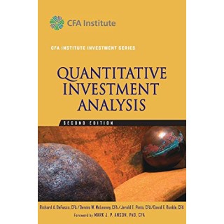 Quantitative Investment Analysis (Second edition)